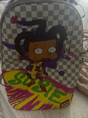 spray ground Rugrats Susie Backpack with Checkerboard Art